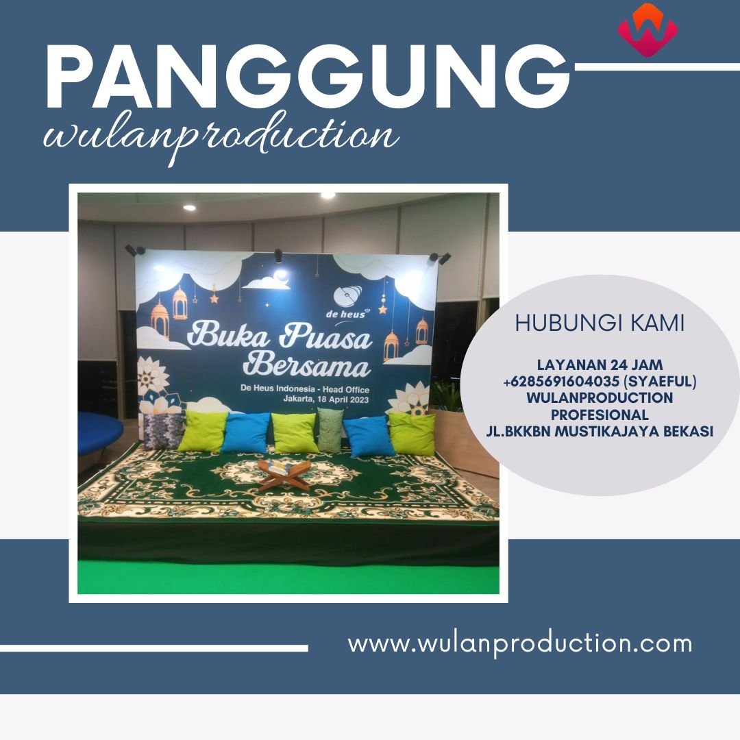 Menjual Dan Sewa Panggung Backdrop Ciputat Tangerang Selatan