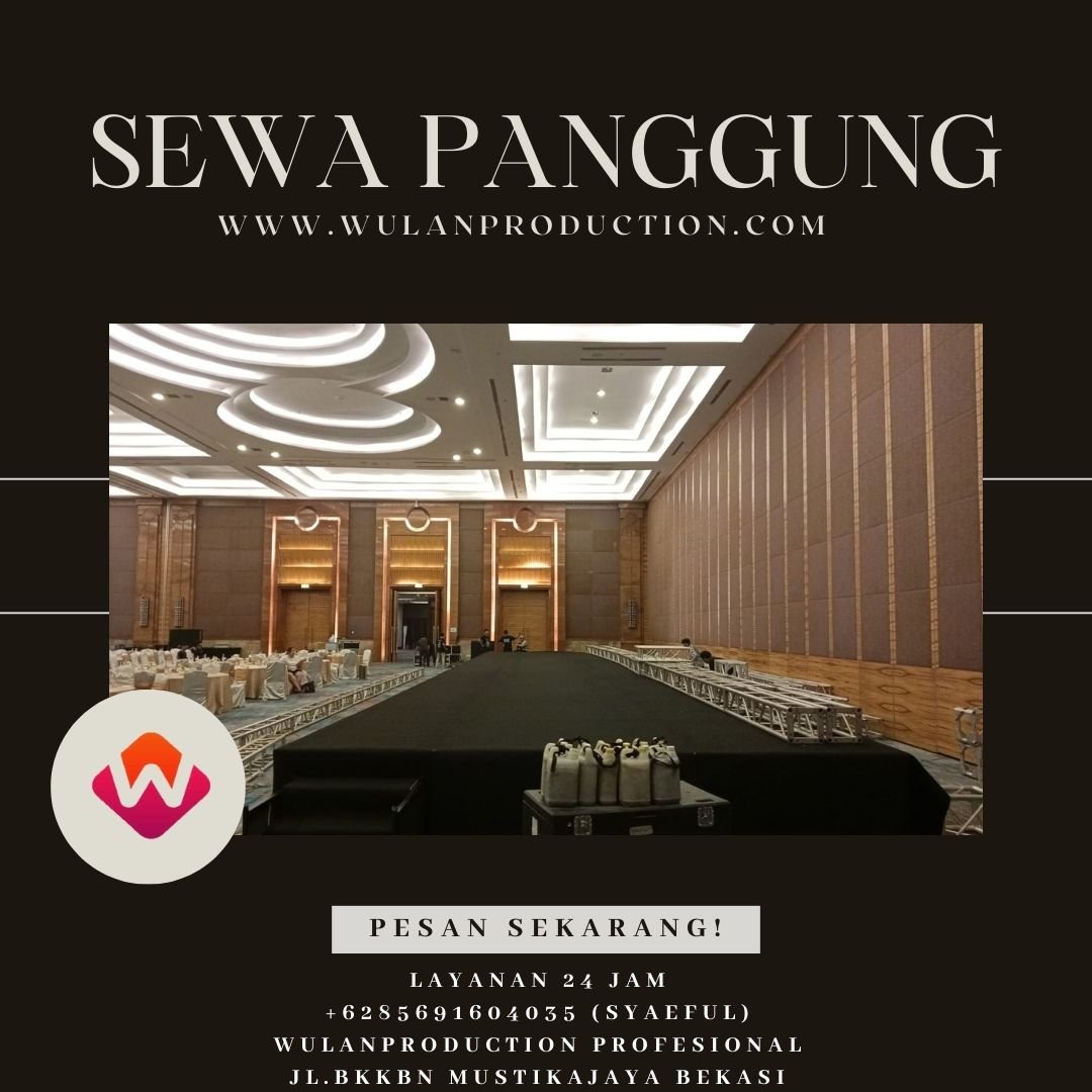 Rental Panggung Kerangka Besi Jakarta