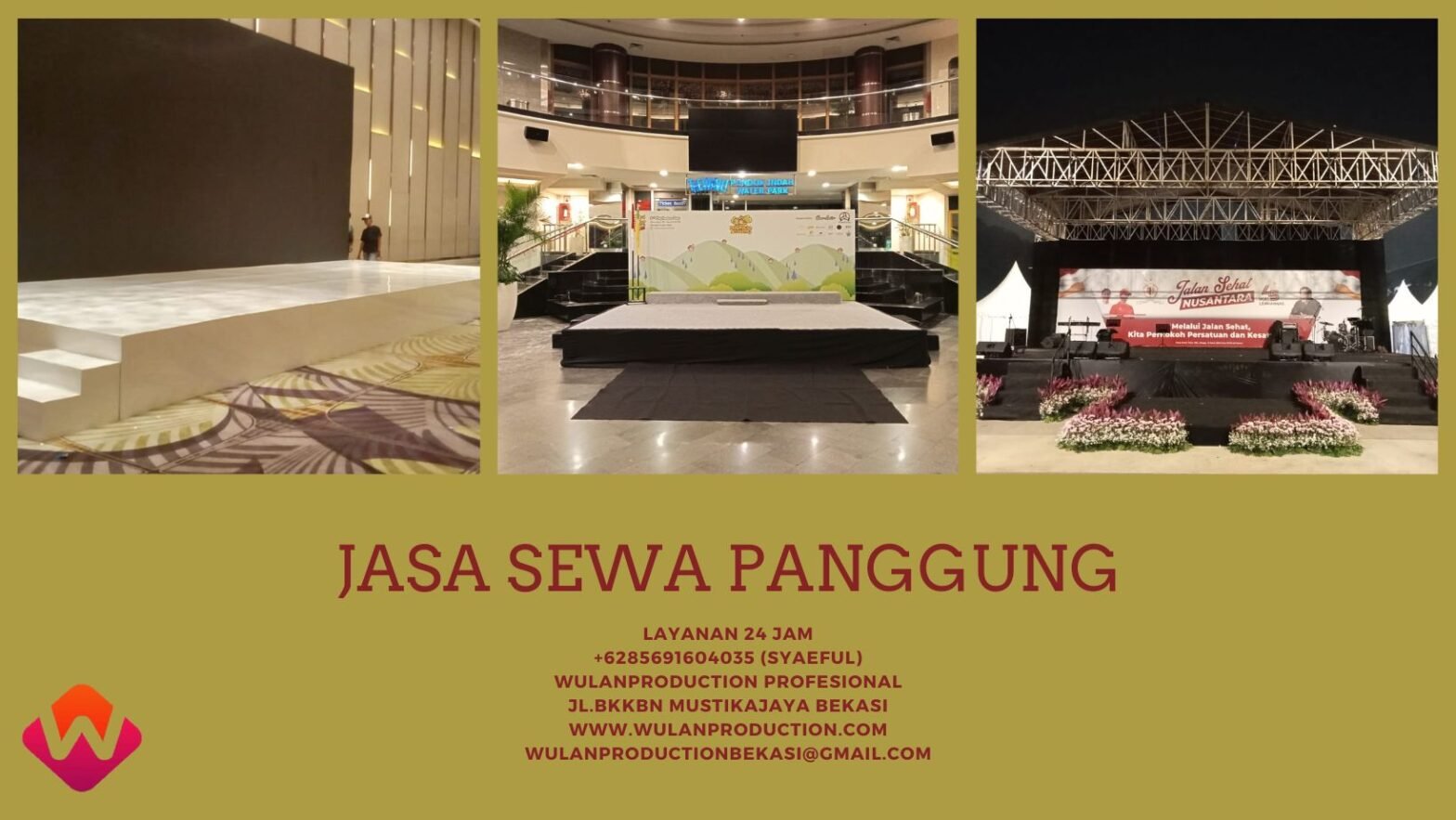 Gudang Sewa Panggung Custom Model Jatiuwung Tangerang