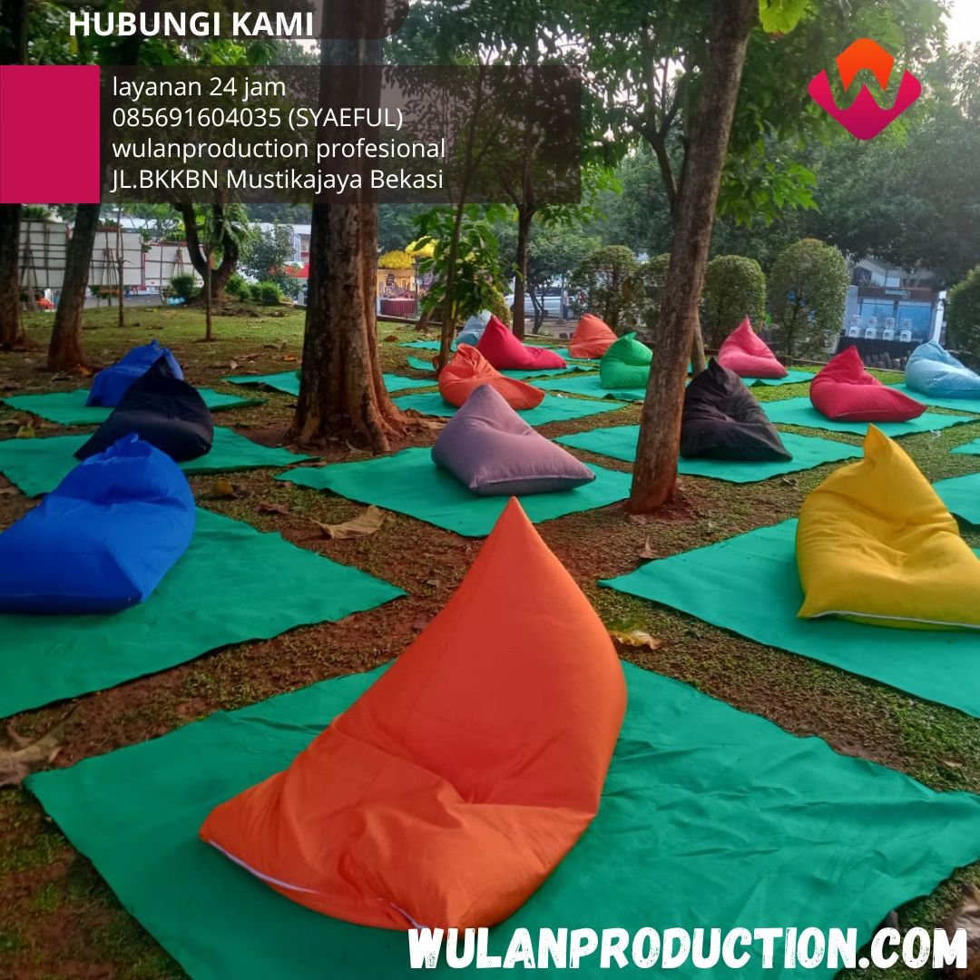 Pusat Produksi Bean Bag Jakarta Siap Sewa Dan Jual