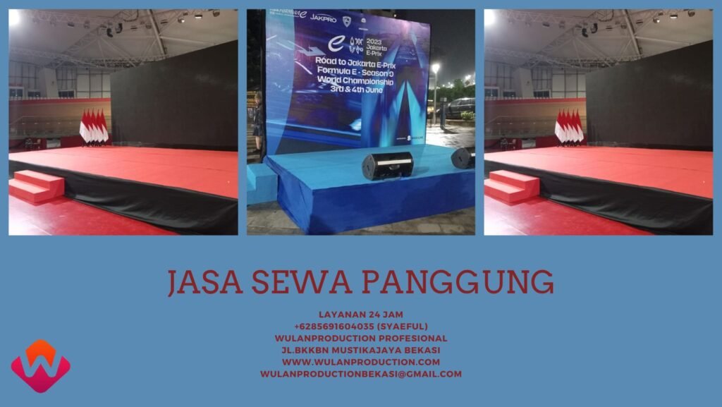 Jasa Sewa Customize Panggung Multiplek Senen Jakarta Pusat