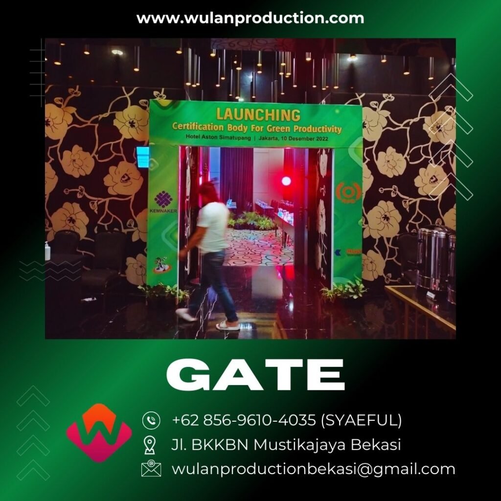 Sewa Gapura Masuk atau Gate Custom Jakarta