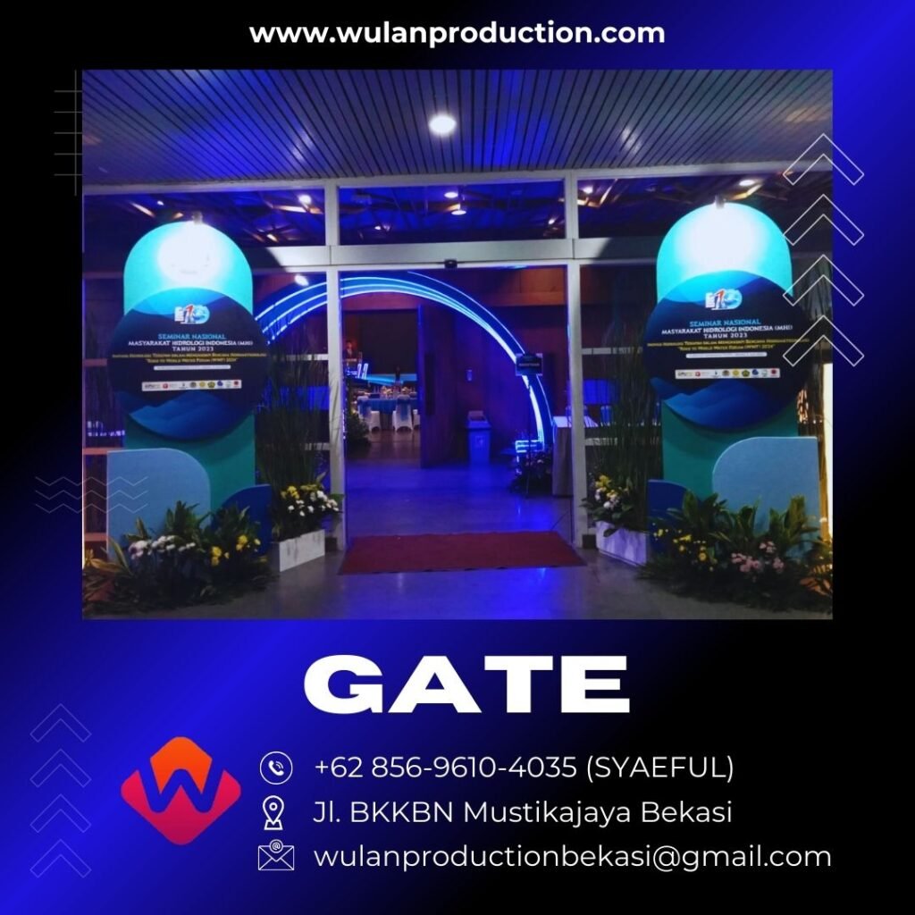 Sewa Gapura Masuk atau Gate Custom Jakarta