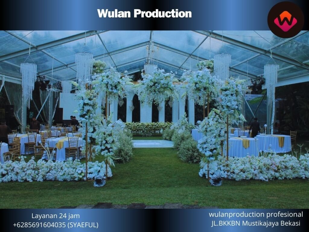 Layanan Dekorasi Wedding Bunga Segar Dan Bunga Plastik Jakarta