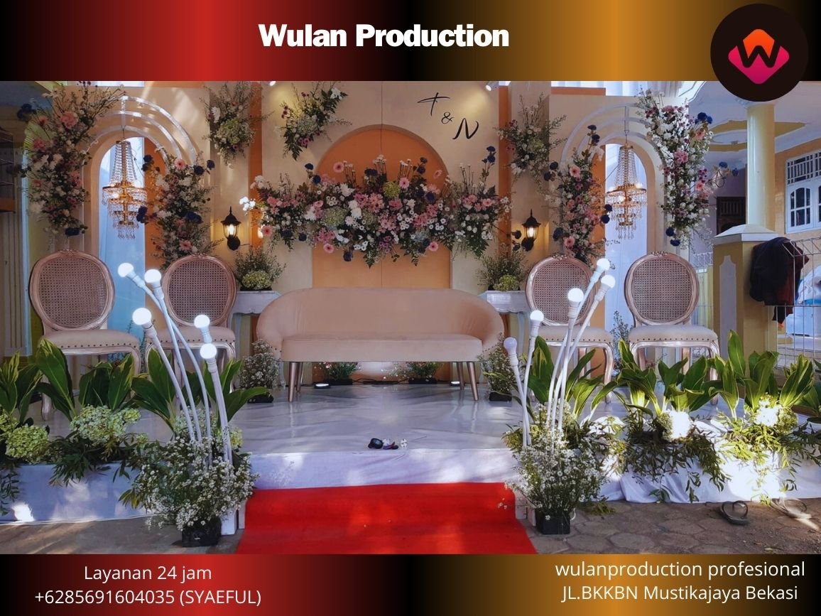 Jasa Dekorasi Bunga Pelaminan Untuk Pernikahan Jakarta