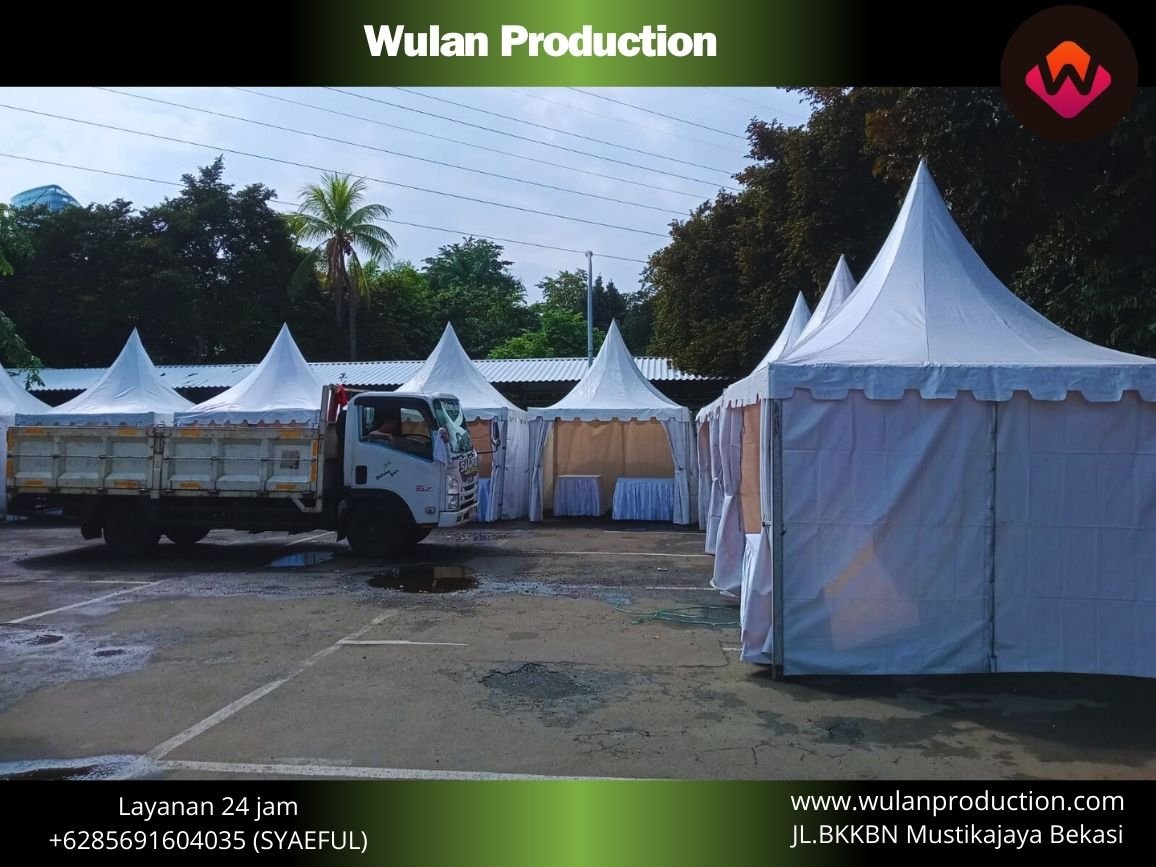 Menyewakan Tenda Kerucut Untuk Acara Pasar Malam Jakarta