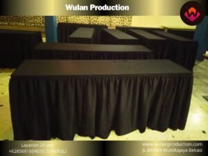 Sewa Meja Ibm Cover Skirting Hitam Terdekat Di Wilayah Jakarta