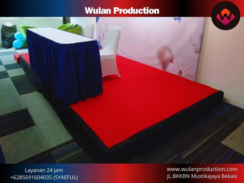 Layanan Sewa Panggung Karpet Merah Event Indoor Area Jabodetabek