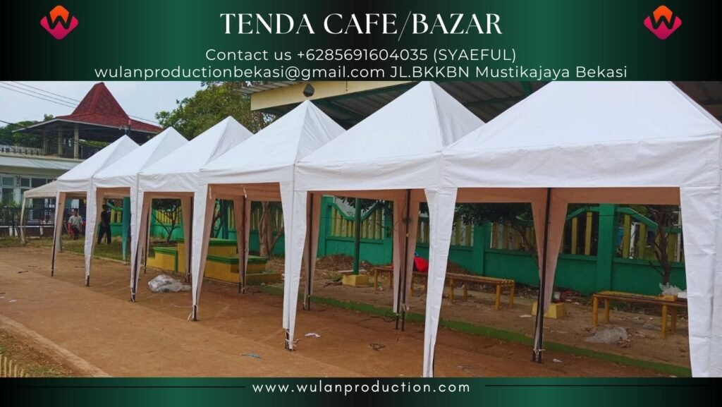 Melayani Sewa Tenda Cafe Piramid Untuk Event Bazar Wilayah Bogor