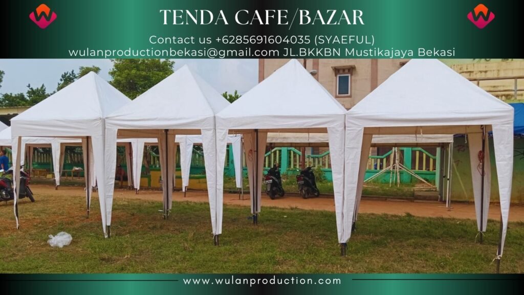 Melayani Sewa Tenda Cafe Piramid Untuk Event Bazar Wilayah Bogor