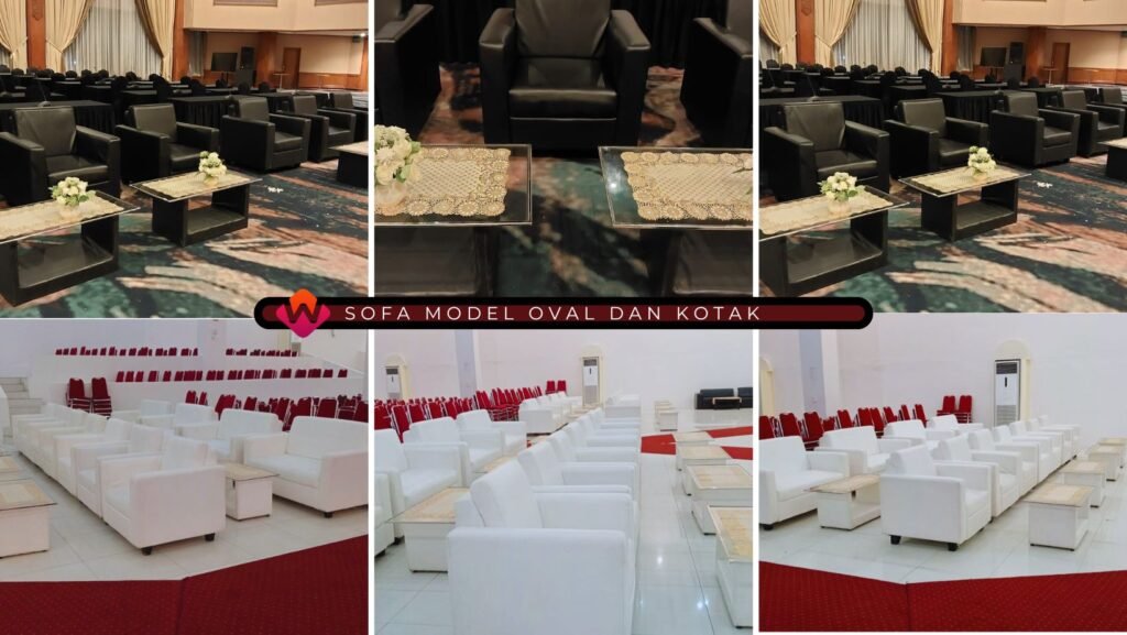 Pusat Sewa Sofa Model Oval Dan Kotak Jakarta