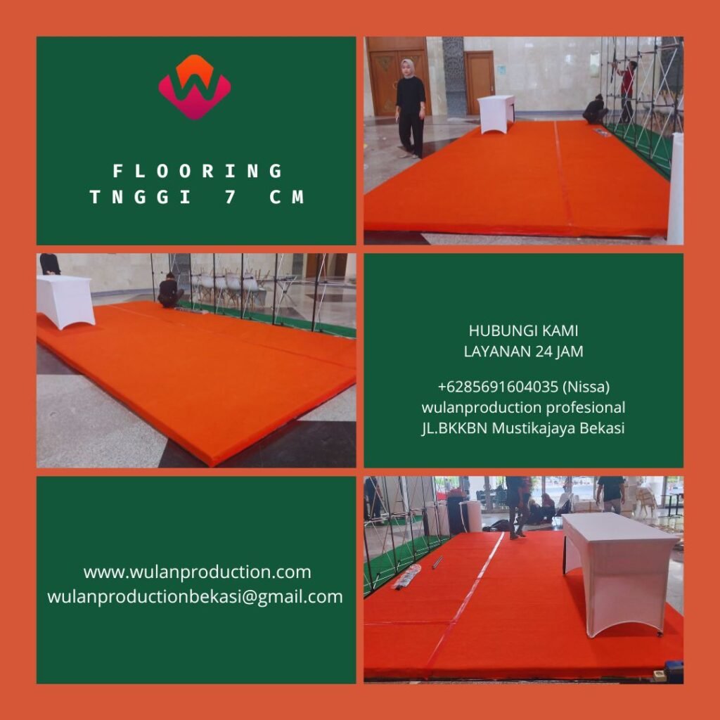 Sewa Panggung Flooring Tinggi 7cm Jakarta