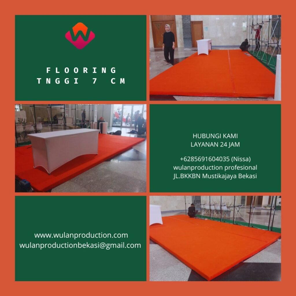 Sewa Panggung Flooring Tinggi 7cm Jakarta