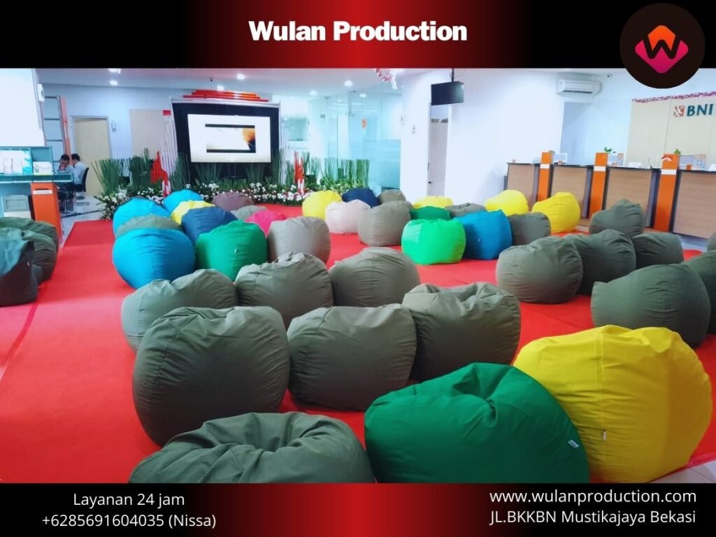 Sewa Beanbag Bulat Beragam Ukuran Area Jakarta