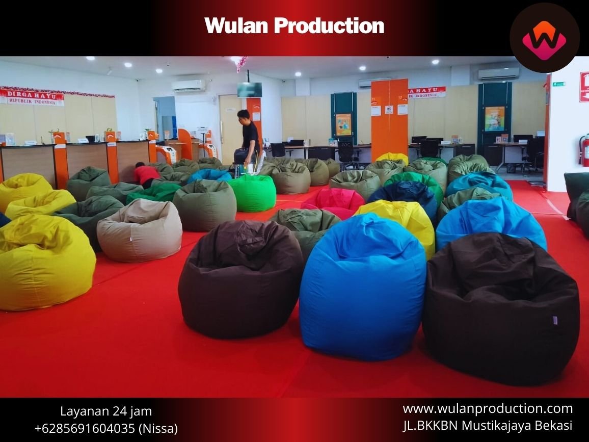 Sewa Beanbag Bulat Beragam Ukuran Area Jakarta