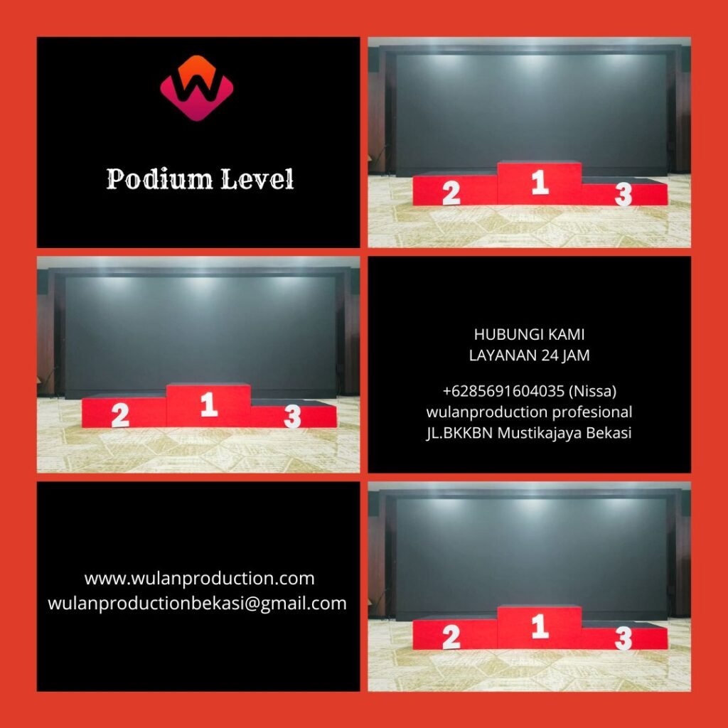 Sewa Podium Level Untuk Juara di Depok