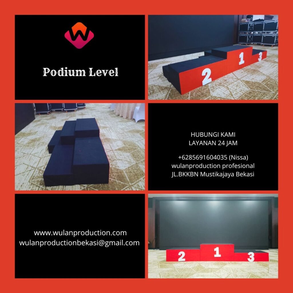 Sewa Podium Level Untuk Juara di Depok