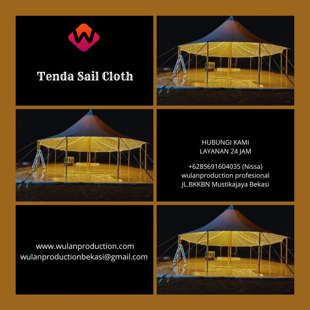 Sewa Sail Cloth Tents Murah di Bogor