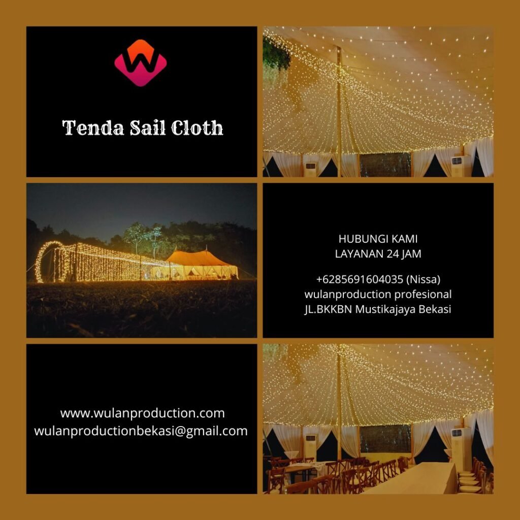 Sewa Sail Cloth Tents Murah di Bogor