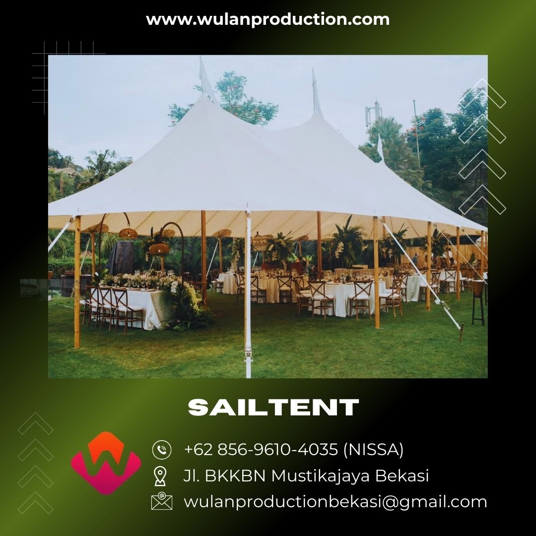 Sewa Sailtents Cloth Atap Putih Jakarta selatan