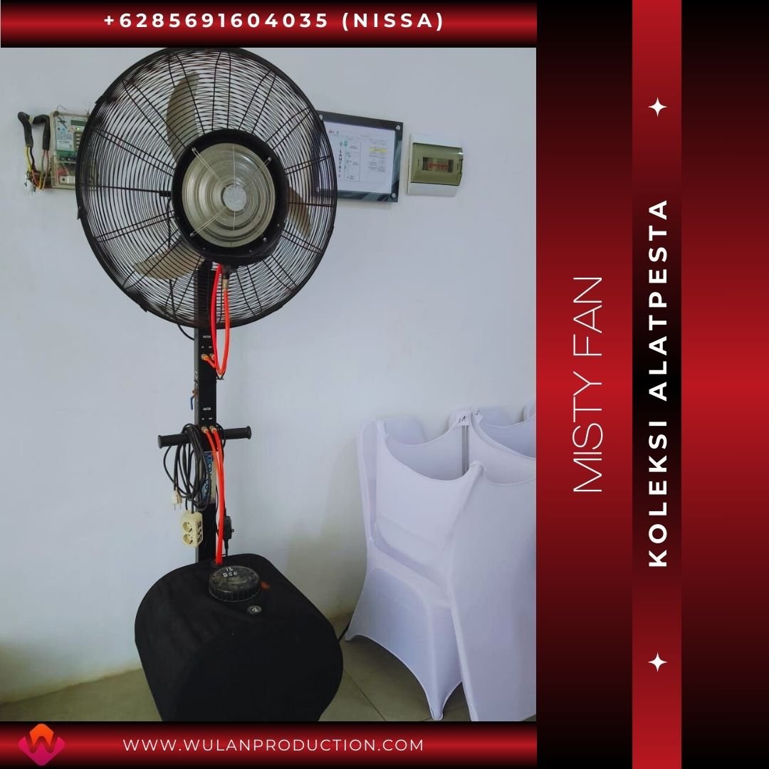 Sewa Air Cooler Misty Fan Kipas Blower Area Jakarta