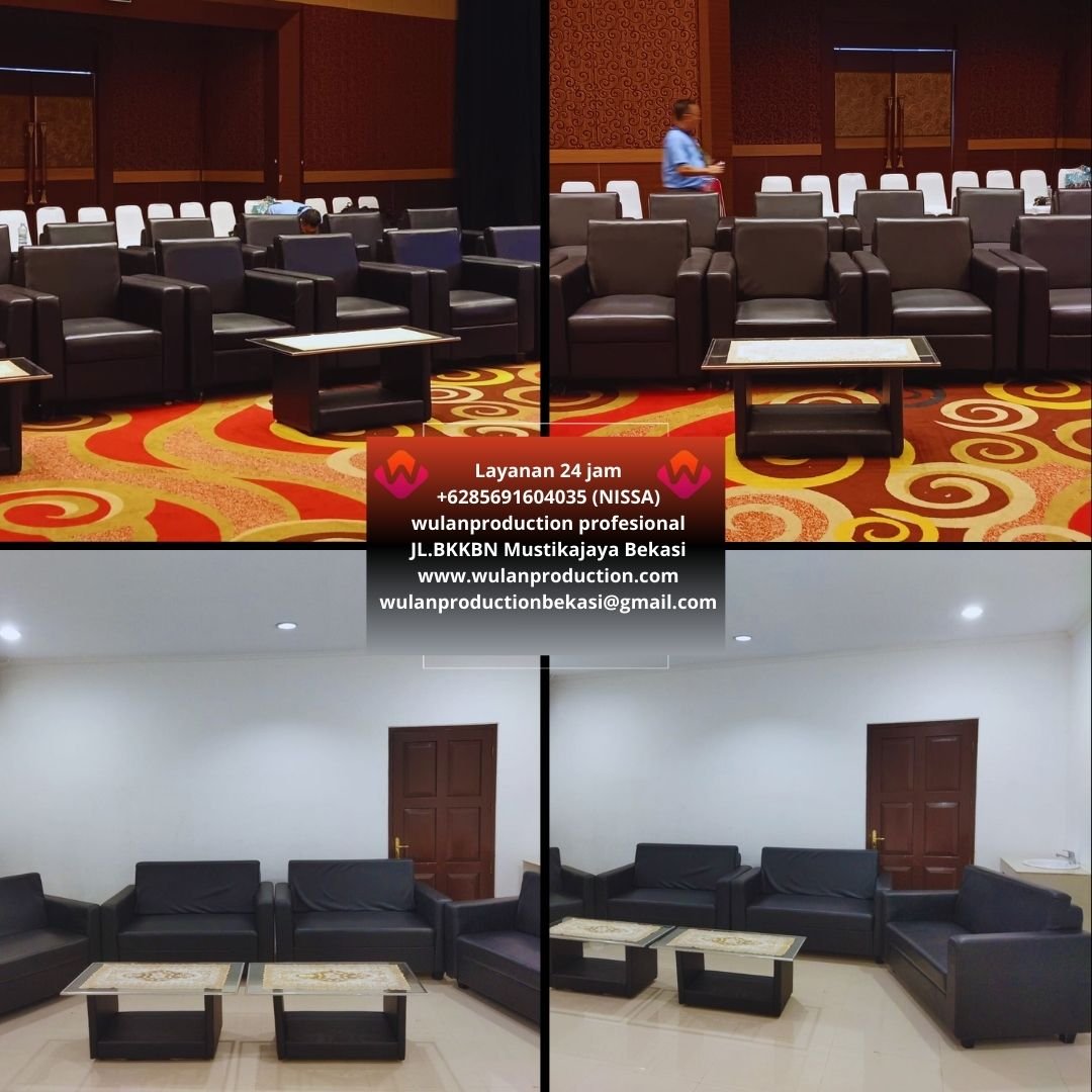 Sewa Sofa single Double Model Minimalis Kotak Area Jakarta