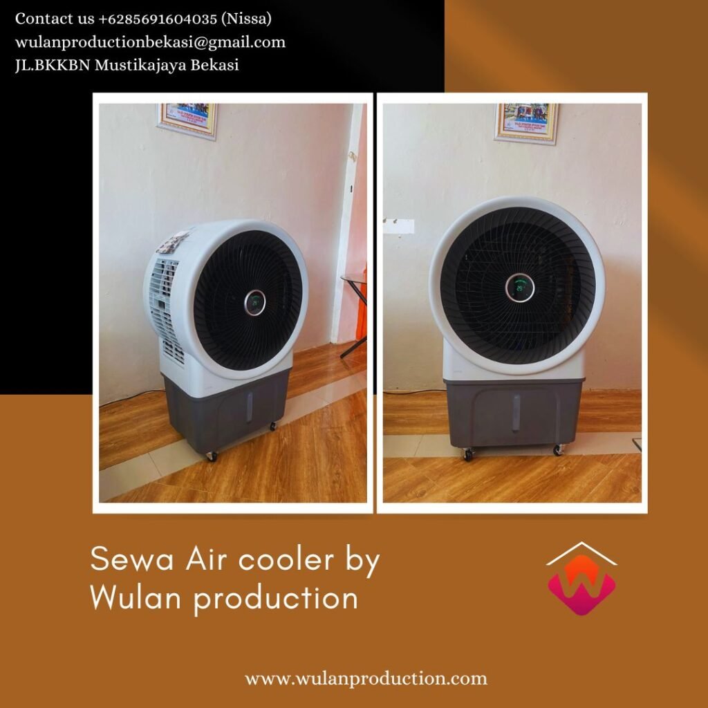 Menyewakan Misty Fan Blower Uap Air Dan Air Cooler Bundar Area Jakarta