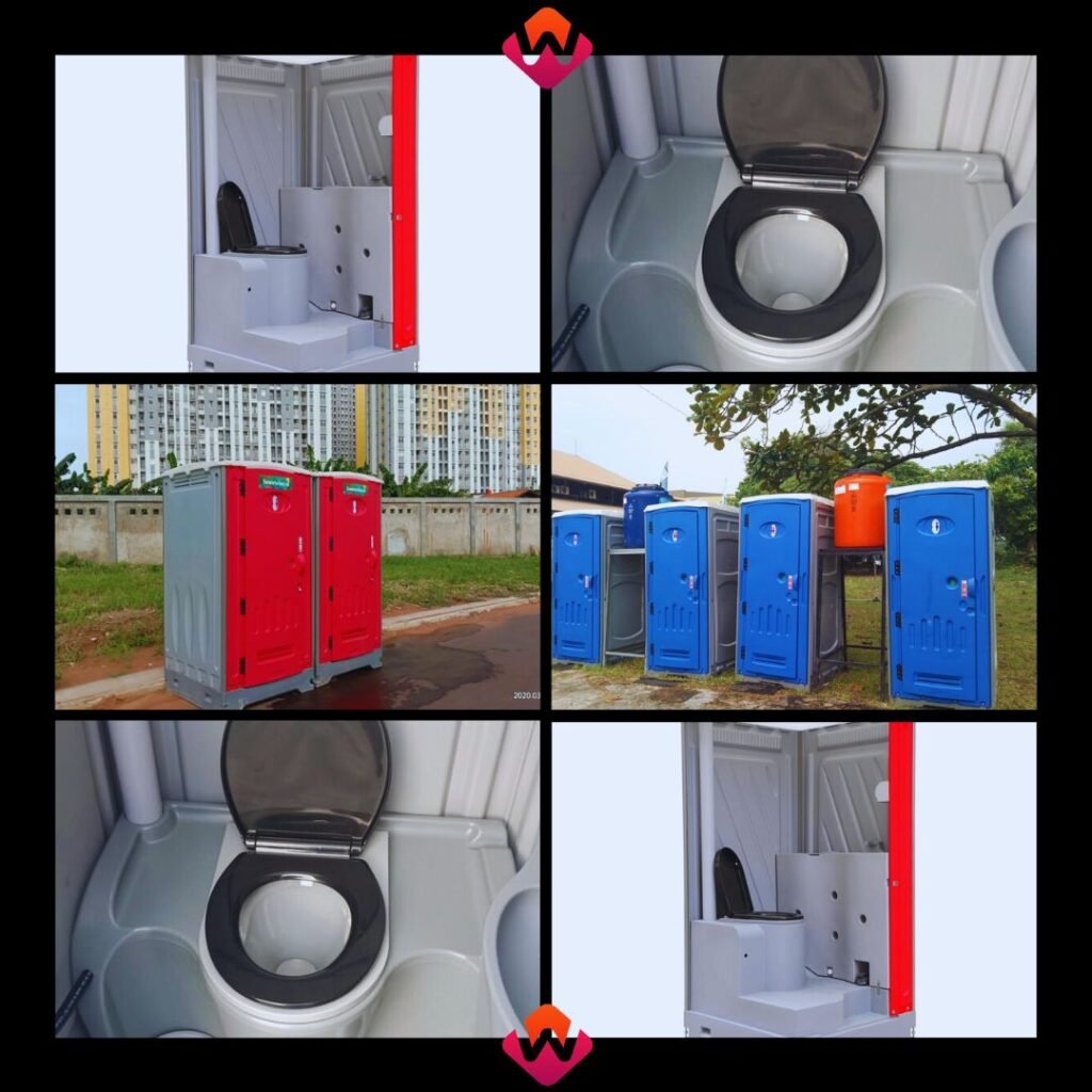 Sewa Toilet Movable VIP Closet Duduk Type Single Cabin Area Jakarta