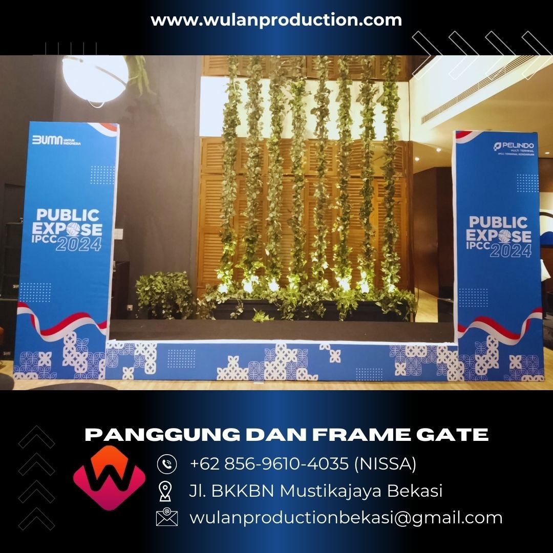 Jasa Sewa Panggung Dan Frame Gate LED Area Kebon Sirih Menteng Jakpus