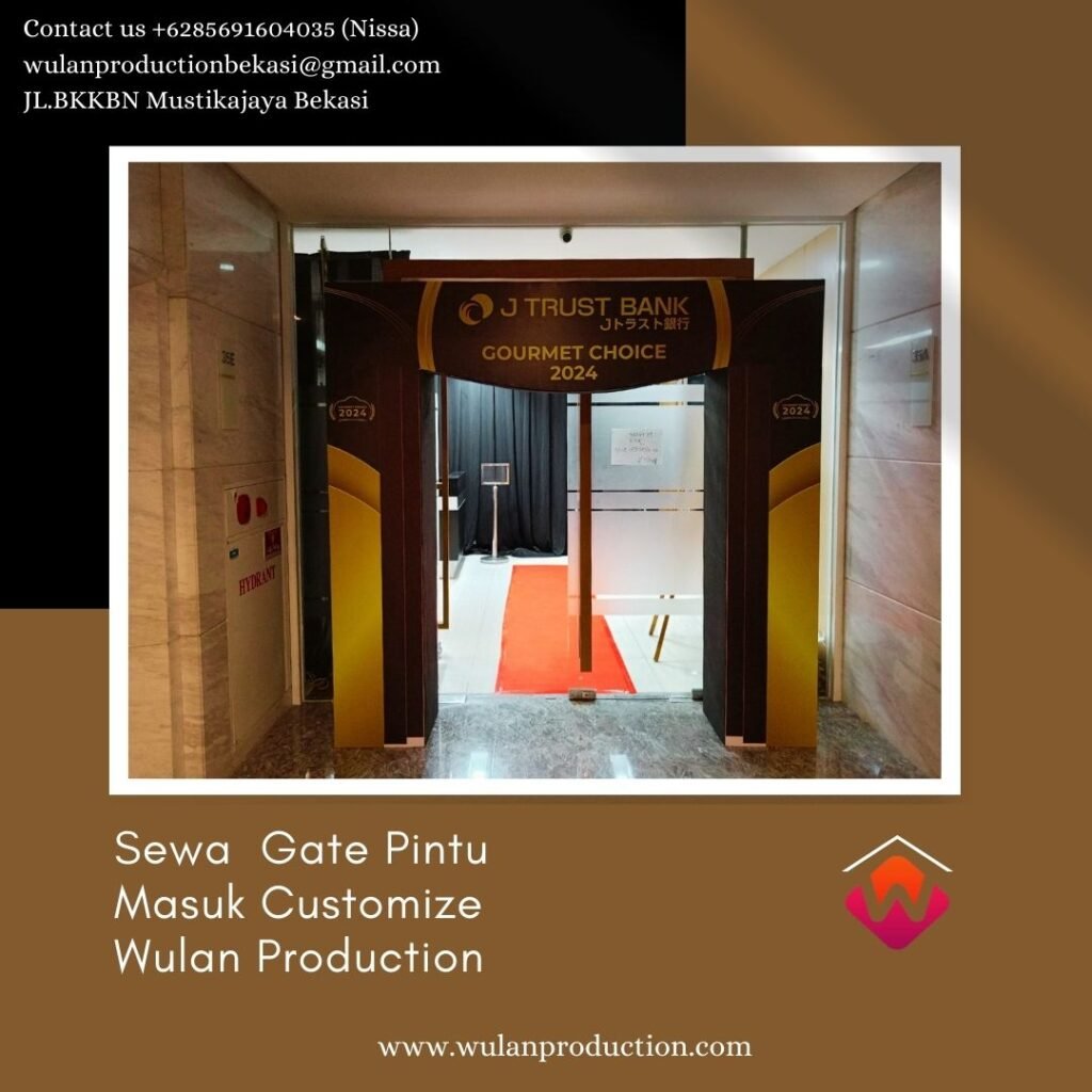 Sewa Gate Pintu Masuk Customize Area Jakarta