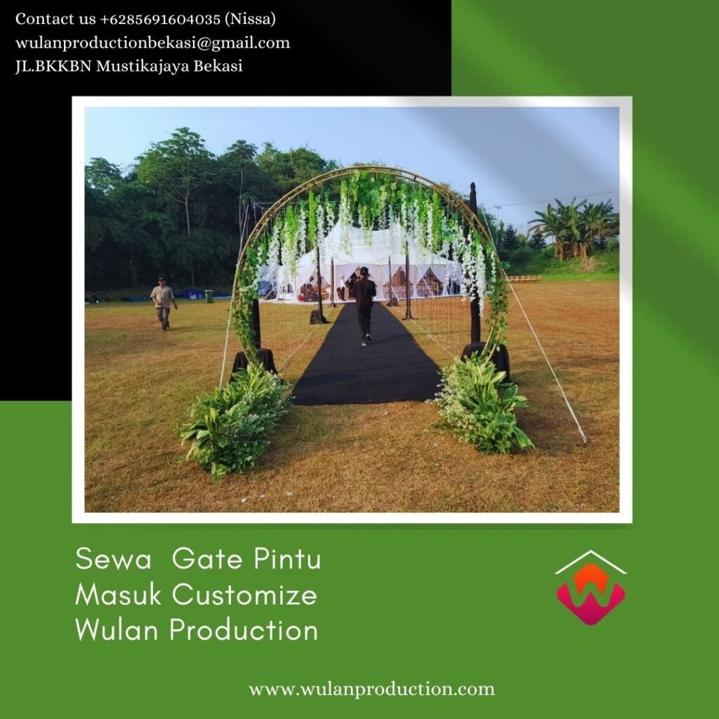 Sewa Gate Pintu Masuk Customize Area Jakarta