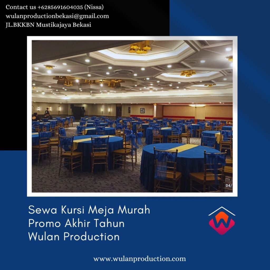 Sewa Kursi Meja Murah Promo Akhir Tahun Area Jakarta