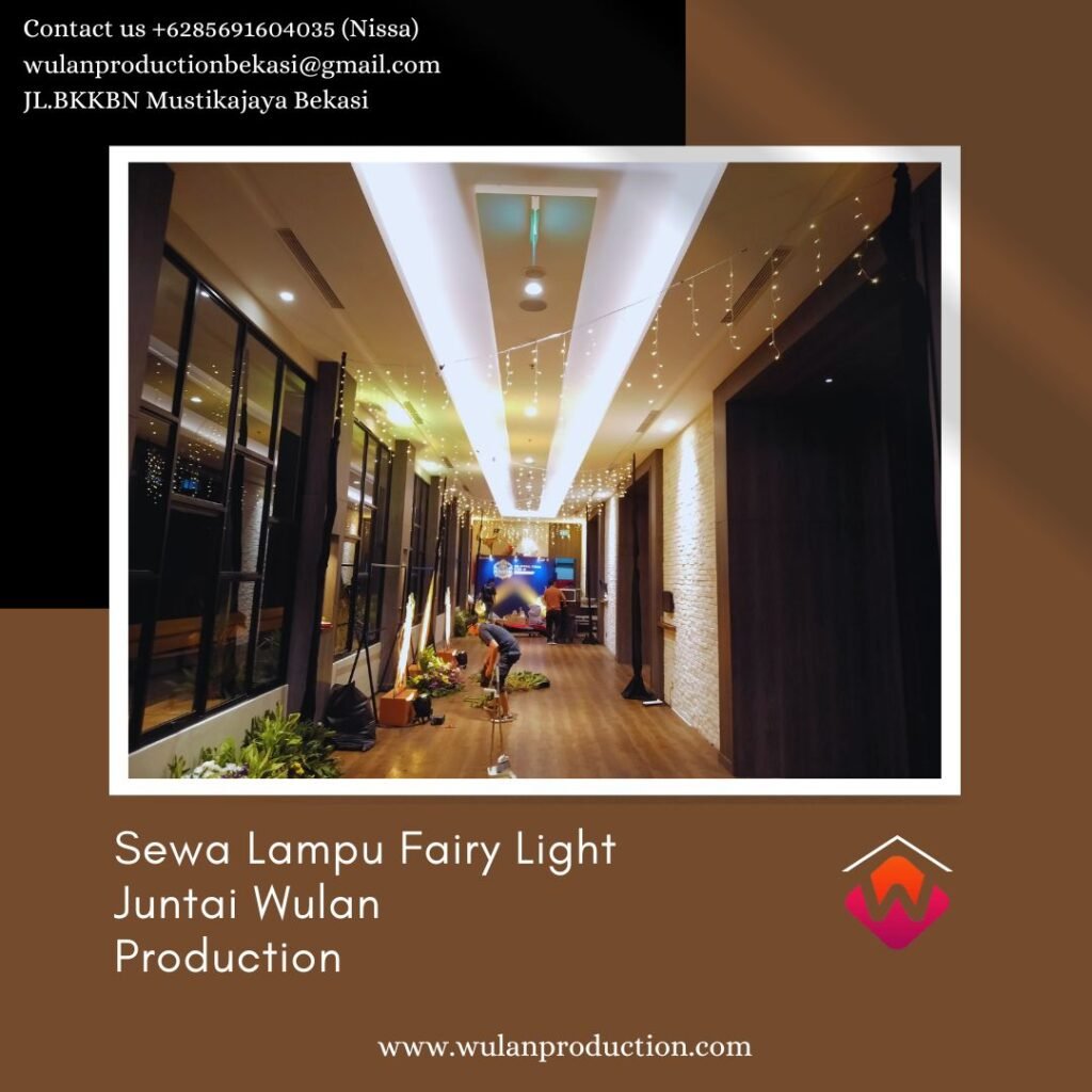 Sewa Lampu Fairy Light Juntai Area Jakarta