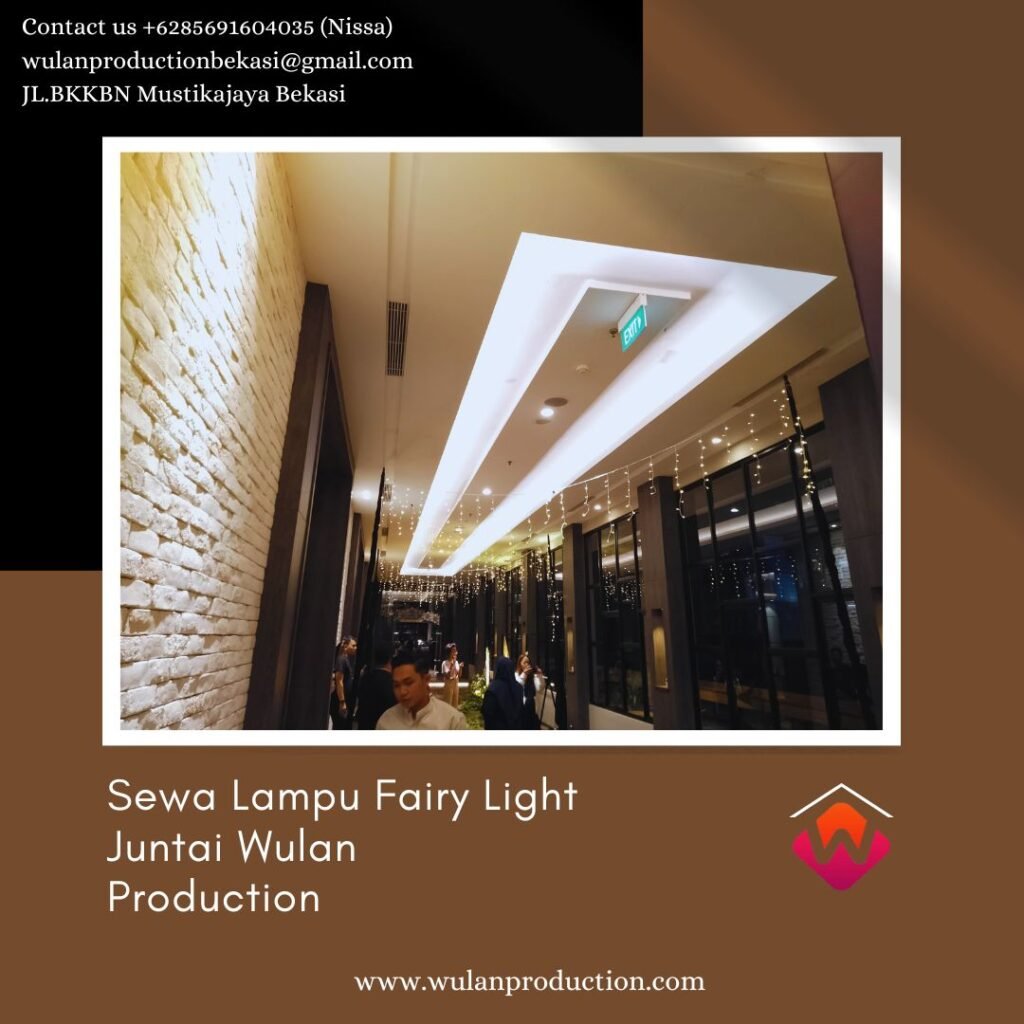 Sewa Lampu Fairy Light Juntai Area Jakarta