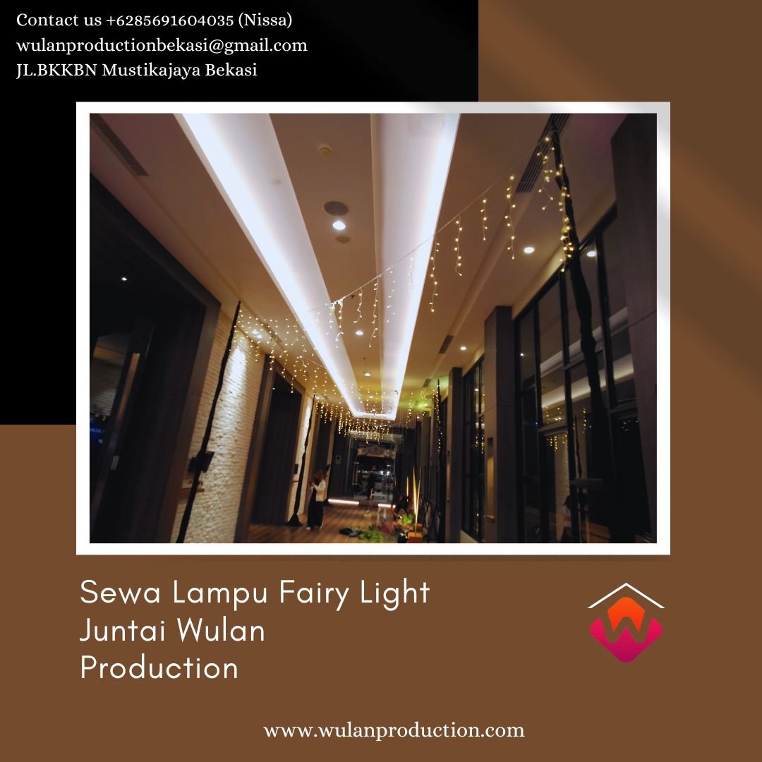 Sewa Lampu Fairy Light Juntai Area Jakarta