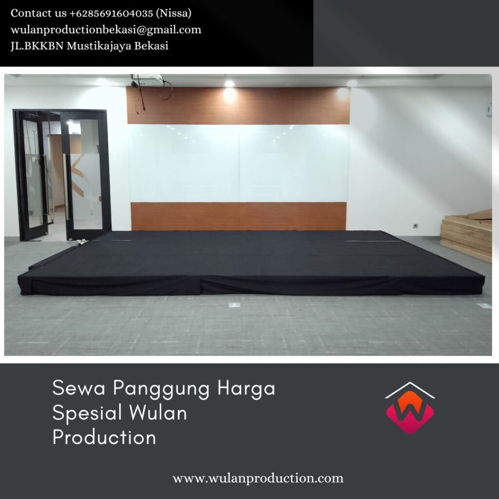 Sewa Panggung Harga Spesial Akhir Tahun Area Jakarta