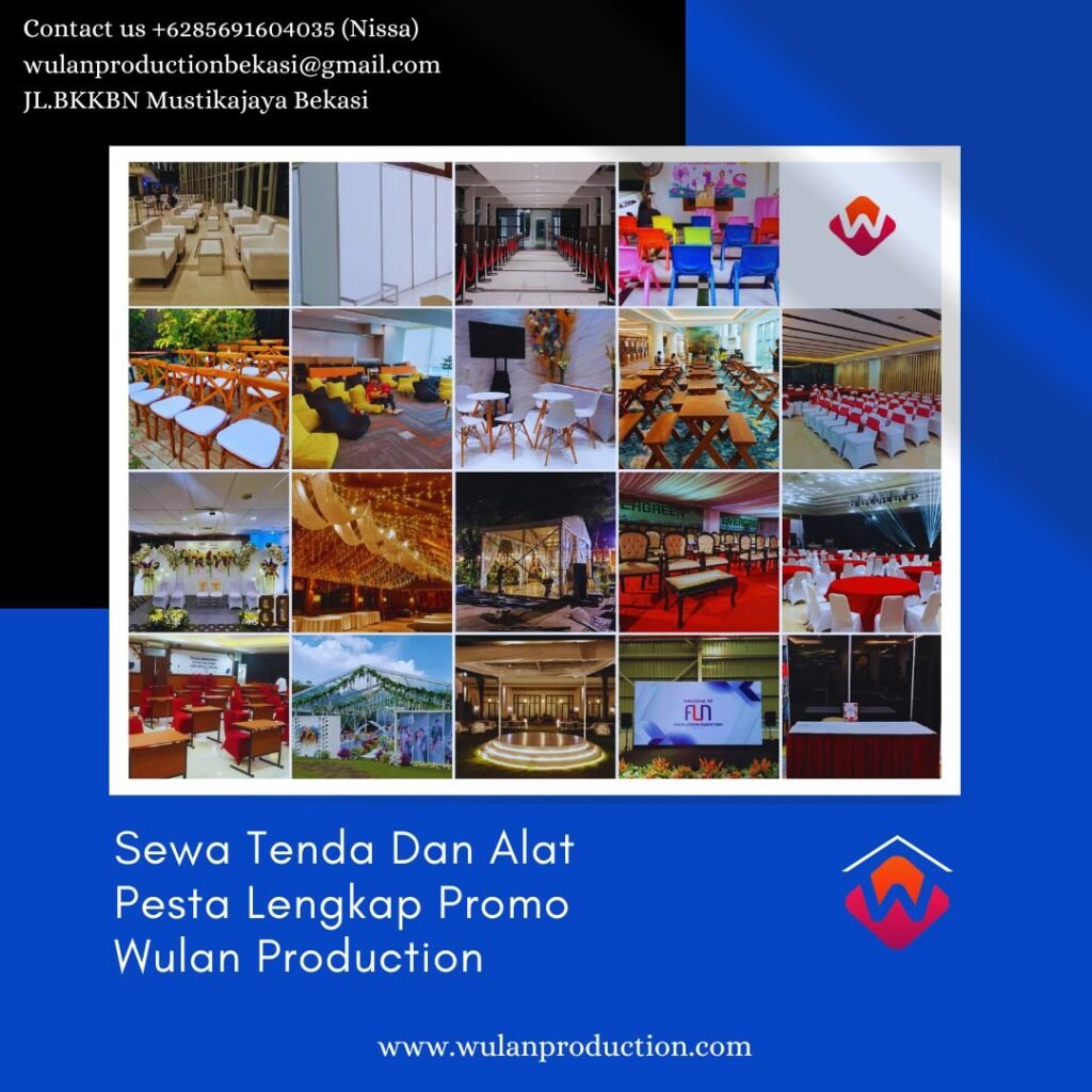 Sewa Tenda Dan Alat Pesta Lengkap Promo Akhir Tahun Area Cikarang