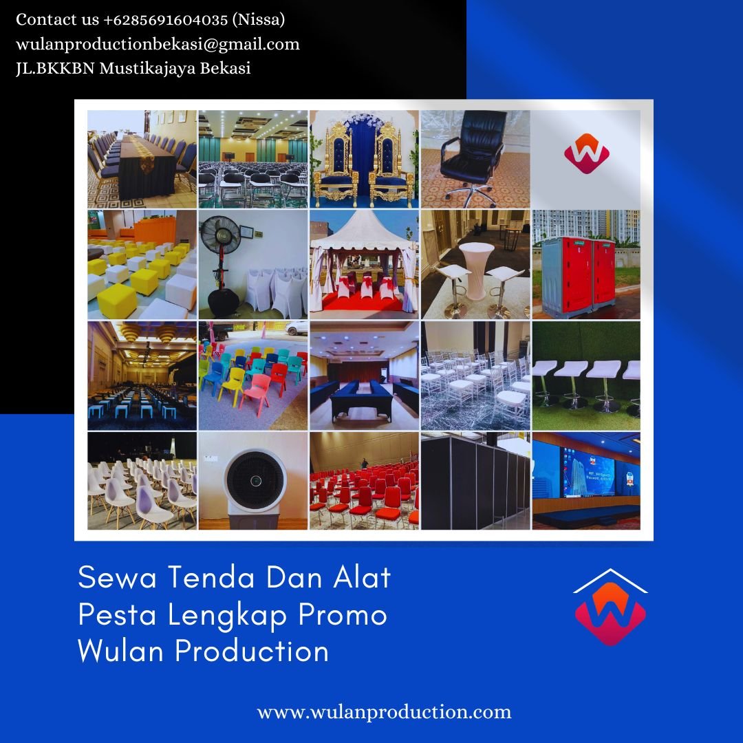 Sewa Tenda Dan Alat Pesta Lengkap Promo Akhir Tahun Area Cikarang