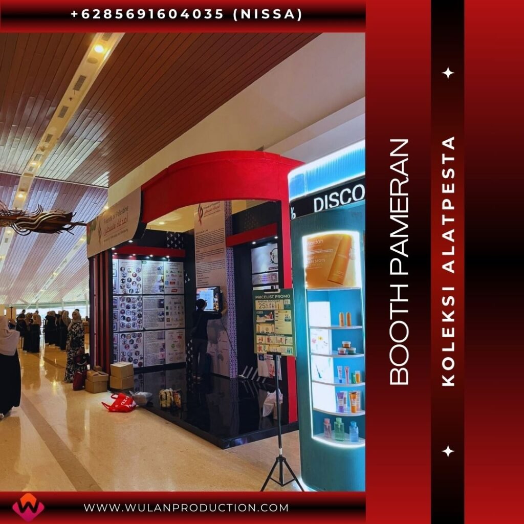 Rental Booth Custom Pameran di Tangerang