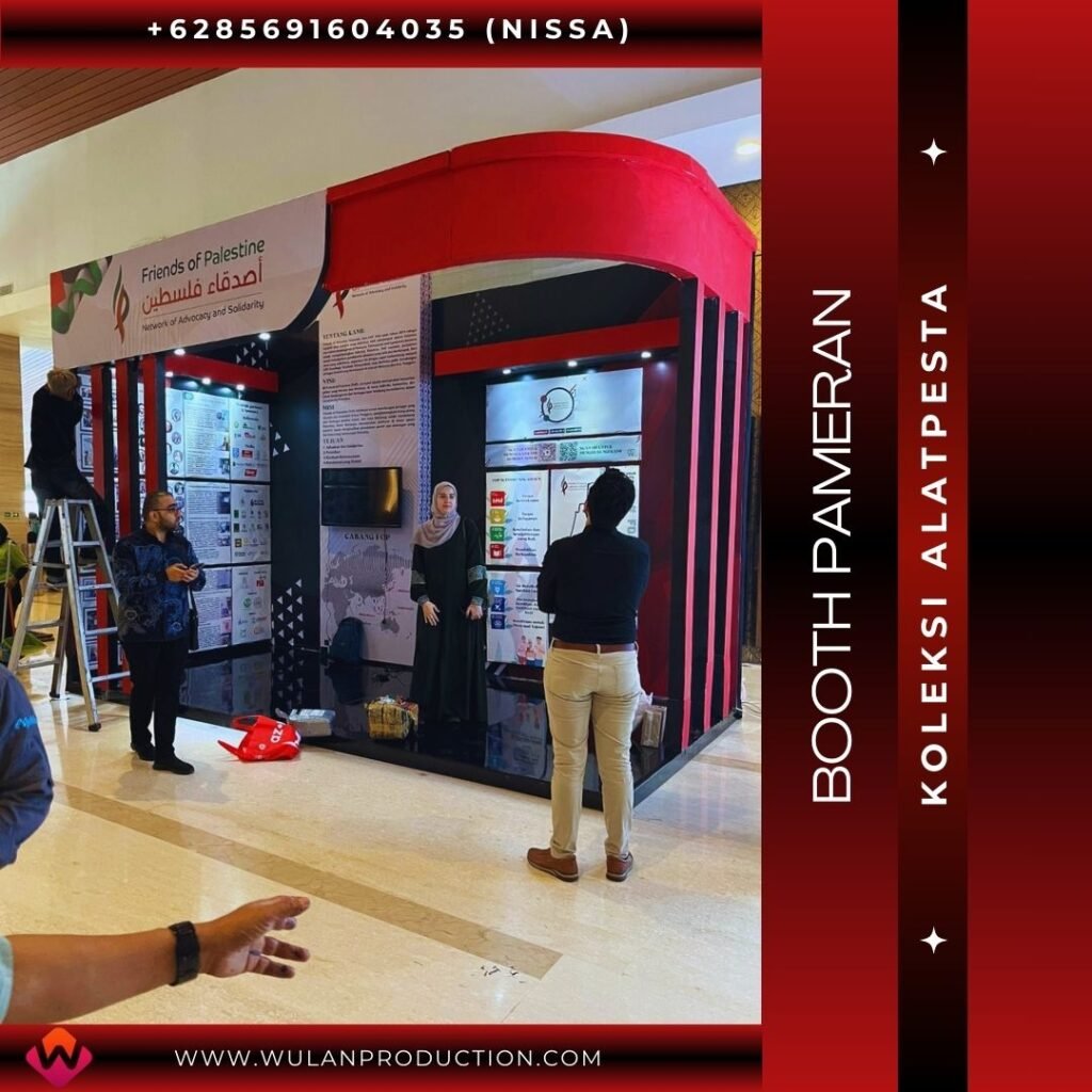 Rental Booth Custom Pameran di Tangerang