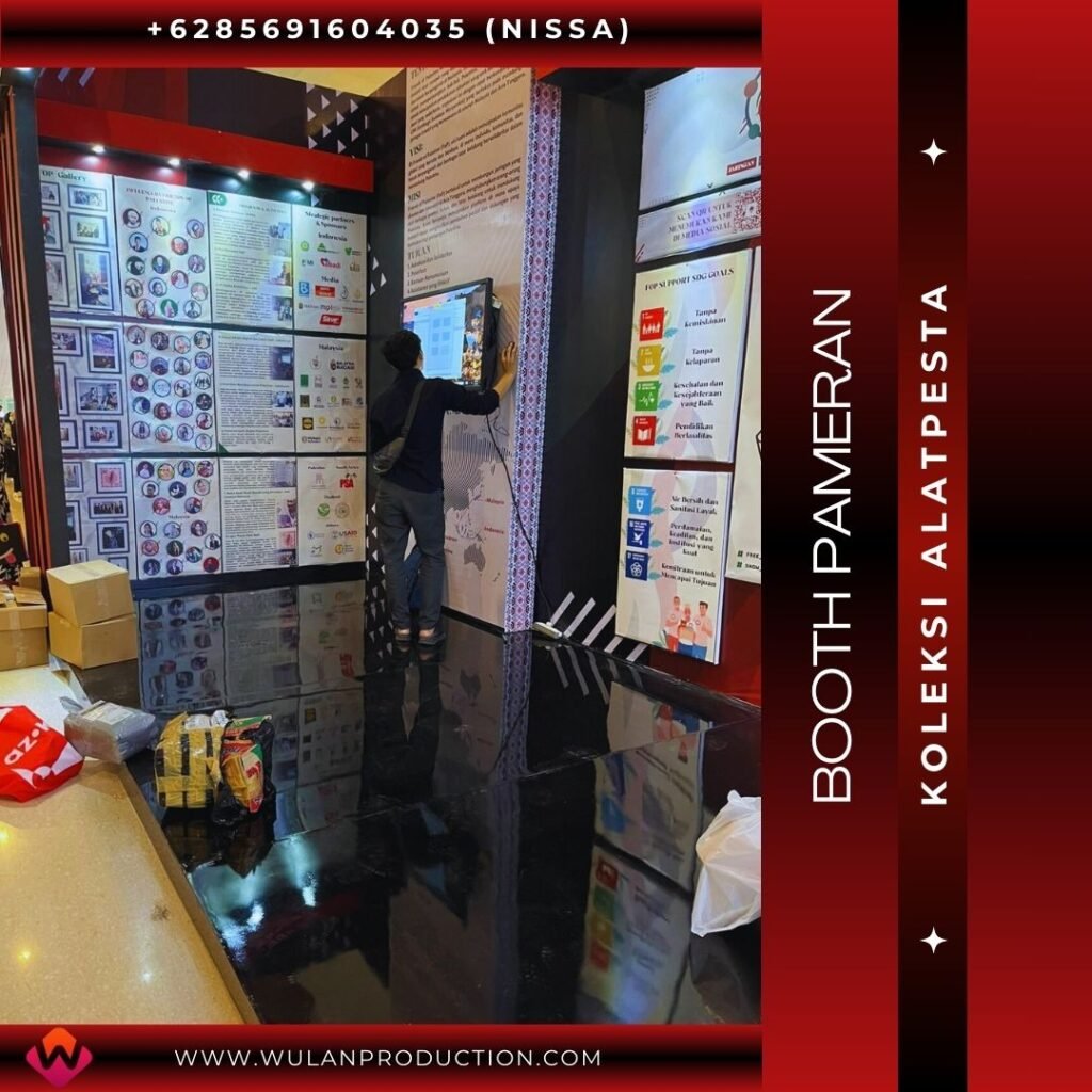 Rental Booth Custom Pameran di Tangerang