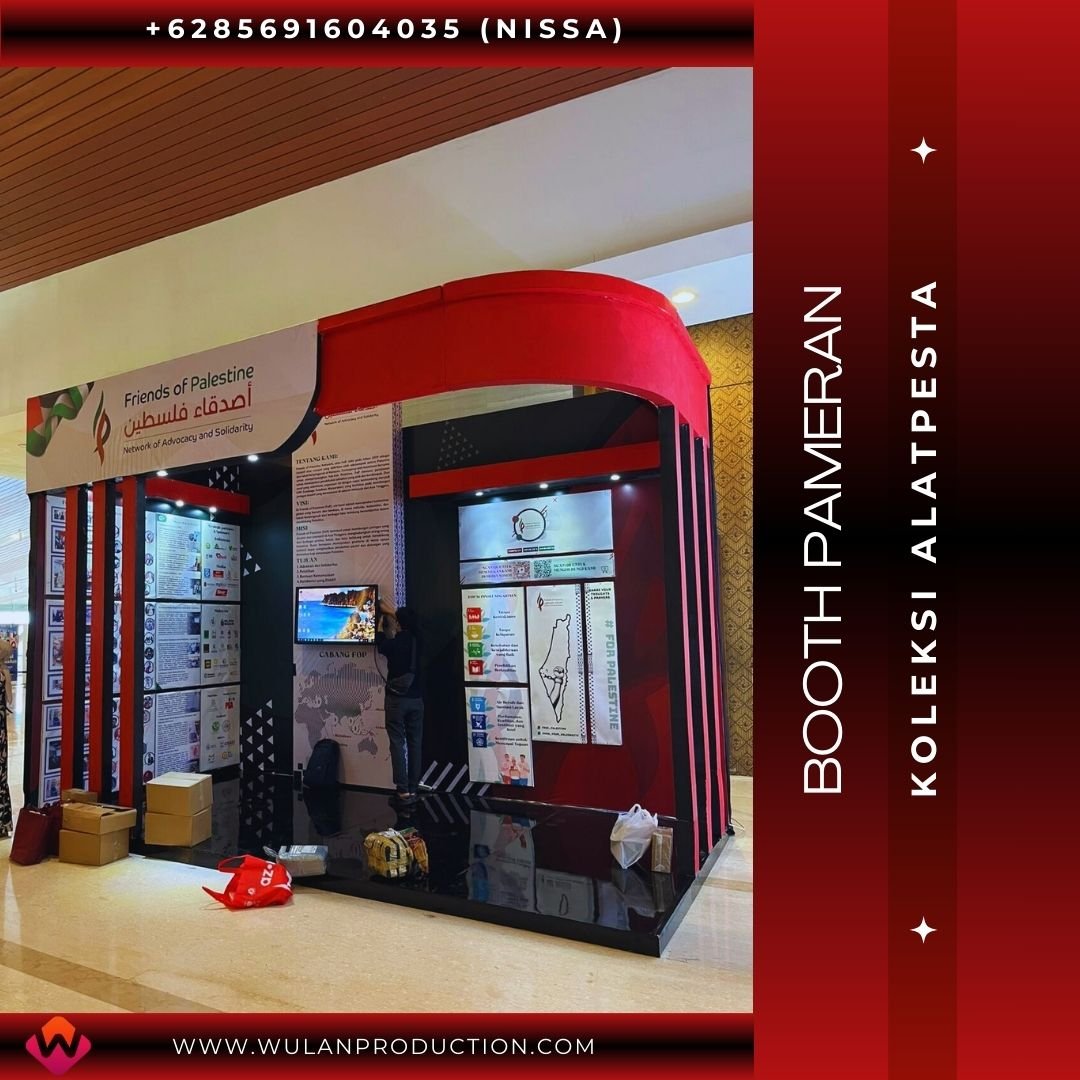 Rental Booth Custom Pameran di Tangerang