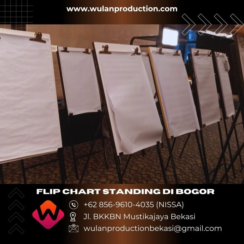 Sewa Flip Chart Standing di Bogor 