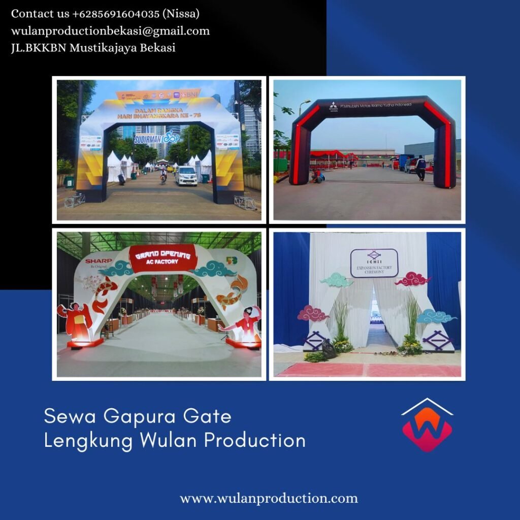 Sewa Gapura Gate Lengkung Area Jakarta