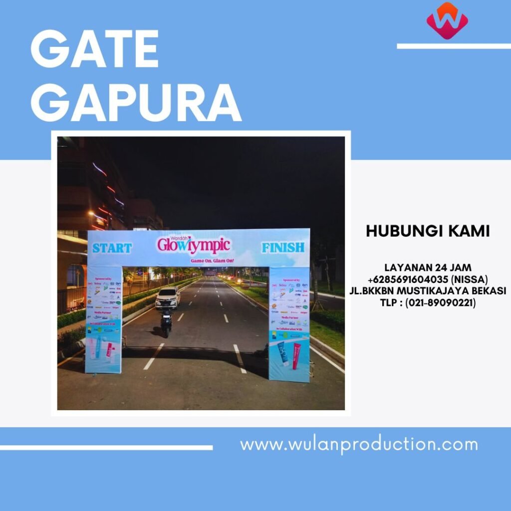 Sewa Gate atau Gapura Customize Area Jakarta