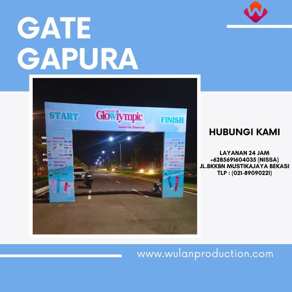 Sewa Gate atau Gapura Customize Area Jakarta