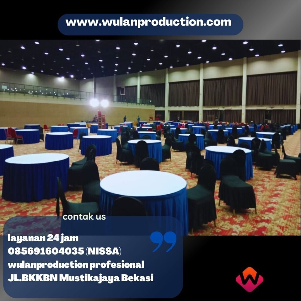 Rental Round Table Multiplek Aneka Model Cover Dan Diameter di Jakarta