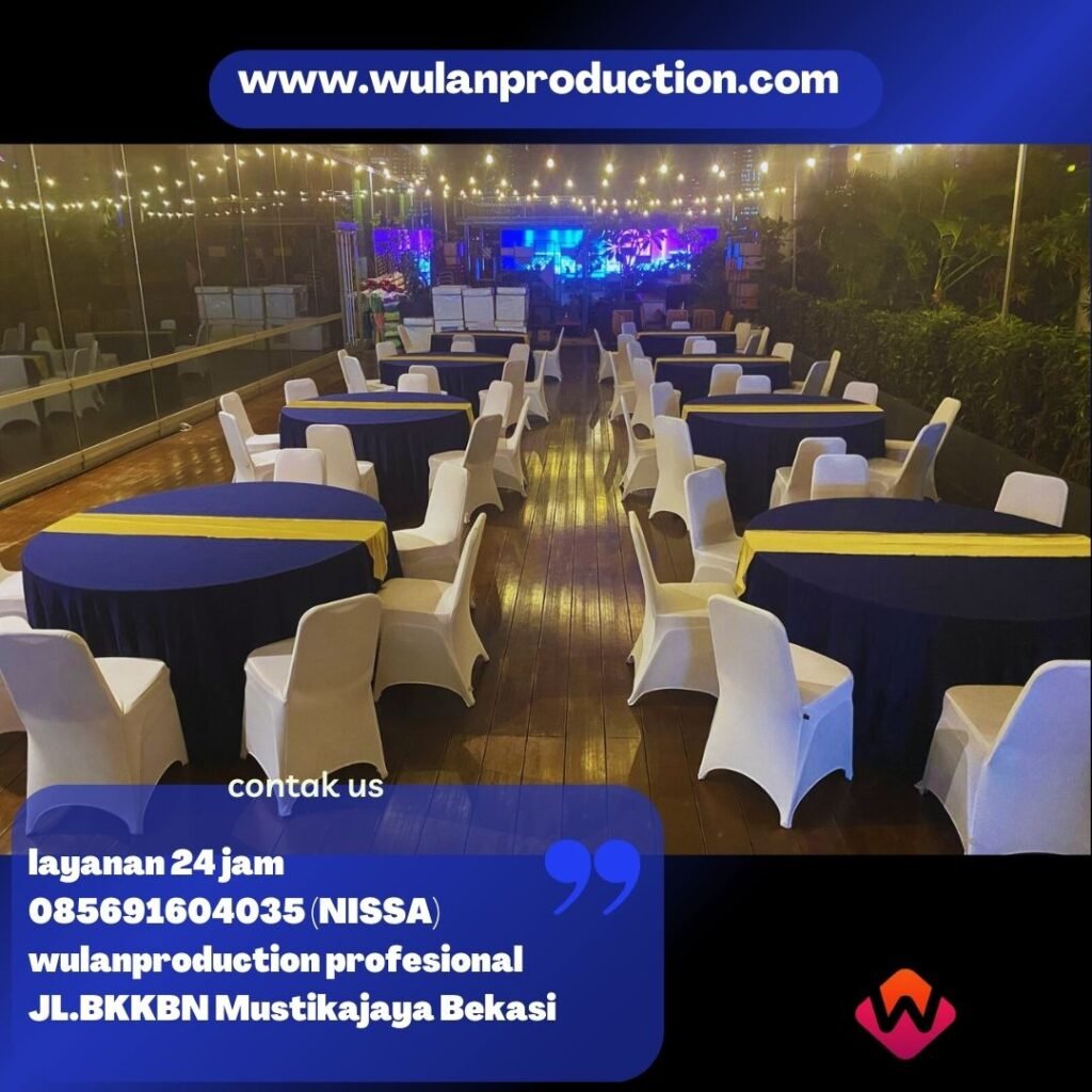 Rental Round Table Multiplek Aneka Model Cover Dan Diameter di Jakarta