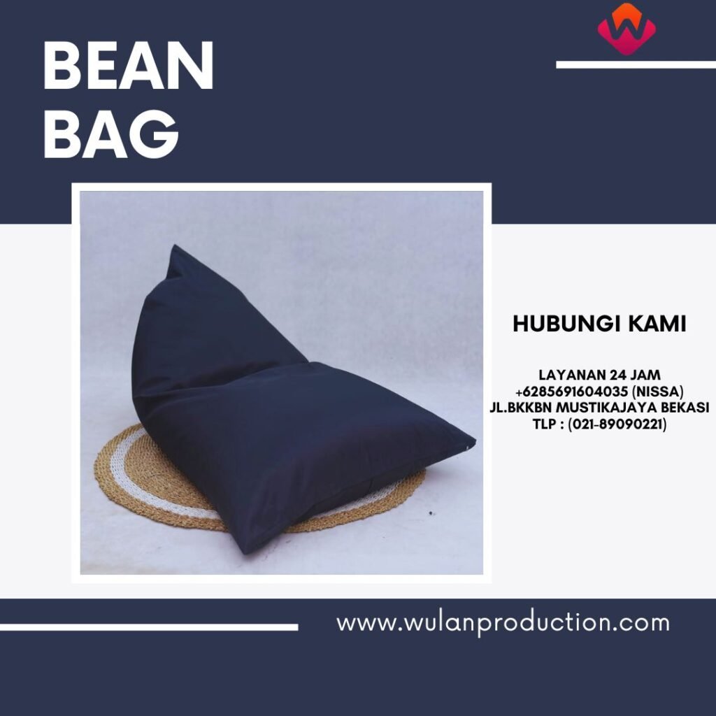 Sewa Bean Bag Prau Atau Kerucut Warna-warni di Jakarta