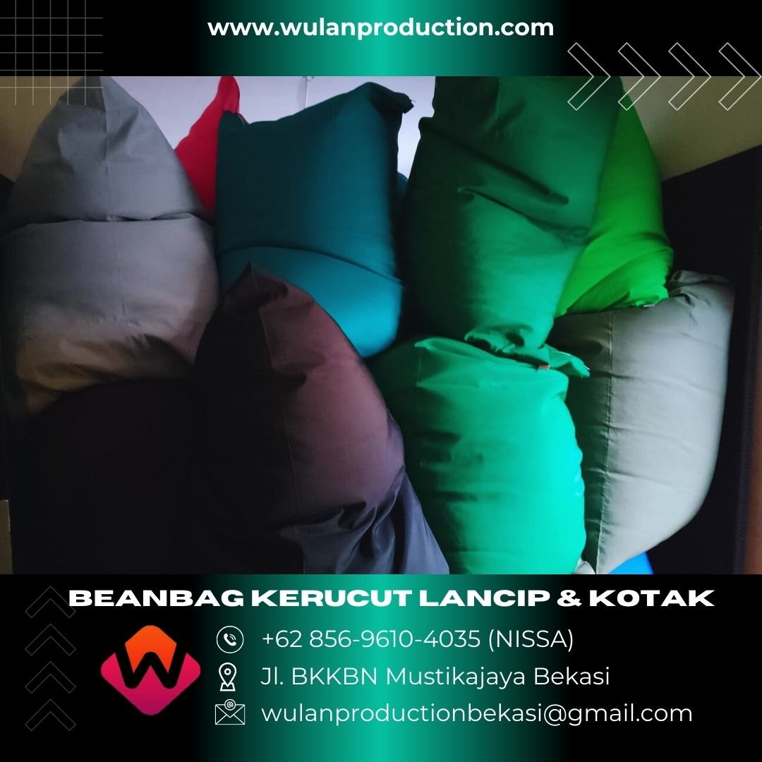 Sewa Beanbag Kerucut Lancip Dan Kotak Event Bukber Di Jakarta